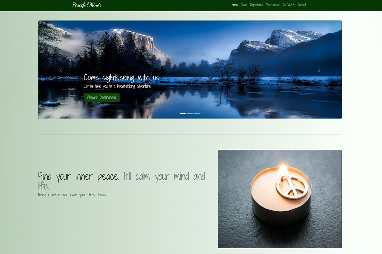 bootstrap project